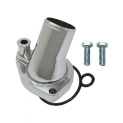 Proflow Aluminium Water Neck Ford 289-302 351W O'Ring Style Chro