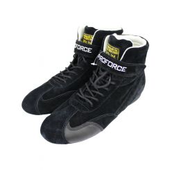 Proforce Driving Shoes Drag FIA High-top Nomex Suede Outer Black