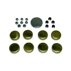 Proform Brass Freeze Plug Kit For Big Block Chevy 396-454 Engines All Sizes