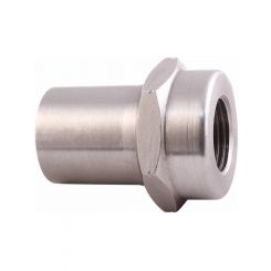 QA1 Chassis Tube Adapter Steel 3/4in. Diameter LH 3/8in.-24 Thread .0