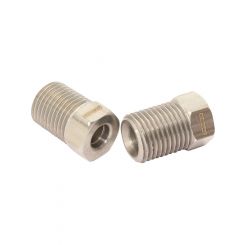 Aeroflow S/Steel Inverted Flare Tube Nut M10 -1.0mm to 3/16" Hard Line