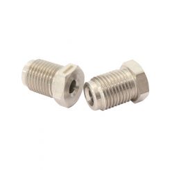 Aeroflow S/Steel Inverted Flare Tube Nut 1/2"-20 to 3/16" Hard Line