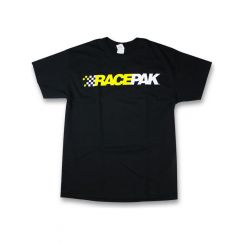 Racepak T-Shirt Logo Short Sleeve Black Racepak Logo Men's Medi