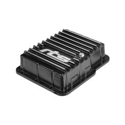 RTS Transmission Pan Deep Aluminium Finned Black Powdercoat GM Powerglid