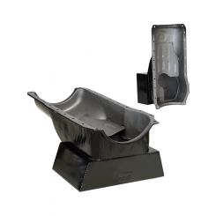 RTS Oil Pan High Voume Steel Black 6.5 lt Capacity Holden V8 253-308 Earl