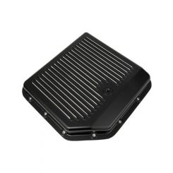 RTS Transmission Pan Aluminium Black Machined Finned Chev Holden TH350