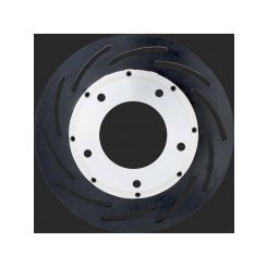 Strange 2 Pieace Lightweight Slotted 10 in. Rotor Assembly / Lh / 1 in.