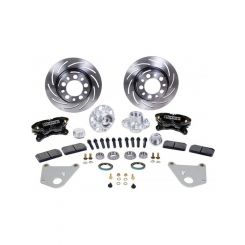 Strange Disc Brakes Front Ford with Disc Spindles 4.75 in. Black Calip