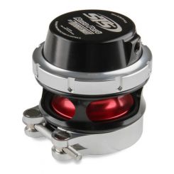 Sts Turbo Blow Off Valve 52mm Aluminium Black/Red Anodised 2 in. Inlet