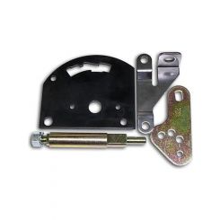 TCI Automotive Gate Plate Steel Black 2-Speed Forward Pattern GM Outlaw
