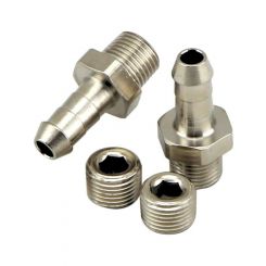 Turbosmart 1/8th NPT 6mm Hose Tail Fittings and Blanks