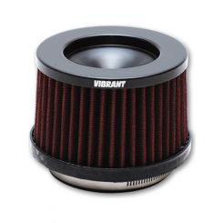 Vibrant Performance THE CLASSIC Performance Air Filter, 3" Inlet ID