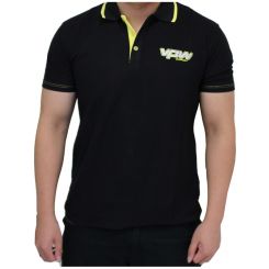 VPW CORPERATE POLO BLACK/YELLOW Small