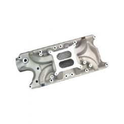 Weiand Intake Manifold Street Warrior Dual Plane Aluminium Natural Squ