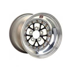 Weld Racing Wheel Drag 15x12 Black V-Series 5x4.75 4in. BS Non-BL