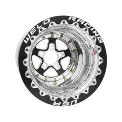 Weld Racing Wheel Racing Alumastar 15x15'' Black/Polished Alumast…