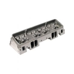World Cylinder Head Motown 220 SB Chevrolet 64cc chamber angle plug bar