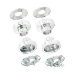 Zodiac Internal Fork Stop Kit Fit Big Twin Frame Stainless Steel Kit
