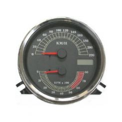 Zodiac Spedo/Tacho B/Twin Electronic 00-03 S/Tail (Excl Fxstd) /95-03