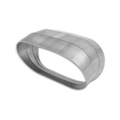 Vibrant Performance 45 Vertical Plane Oval Pie Cuts, Nominal Tube Size: 3.50"