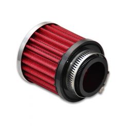 Vibrant Performance Crankcase Breather Filter w/ Chrome Cap, 1.5" Inlet ID