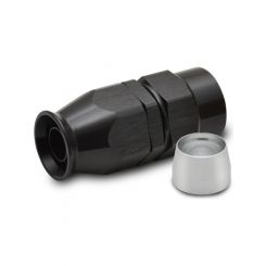 Vibrant Performance High Flow Hose End Fitting for PTFE Lined Flex Hose, -10AN