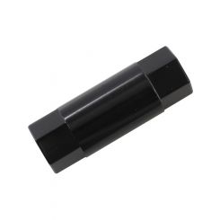 Aeroflow M6 Female Hex Spacer Black 40mm Length - 1 Per Pack