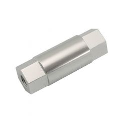 Aeroflow M6 Female Hex Spacer Silver 40mm Length - 1 Per Pack