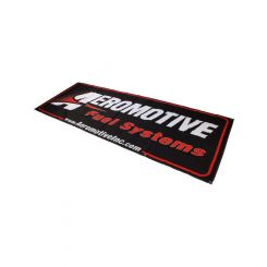 Aeromotive Banner 32in x 92in Black/Red