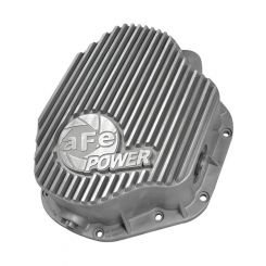 AFE Rear Differential Cover Raw; Street Series; For Dodge Diesel Truc