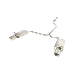 AFE Takeda Exhaust 304SS Dual Cat-Back w/ Polished Tips 13-17 For Hon