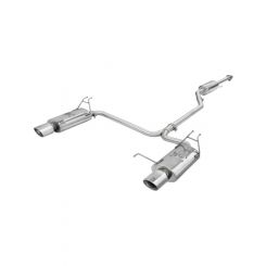AFE Takeda Exhaust 2.25in to 2in Dia 304SS Cat-Back w/Polished Tips 0