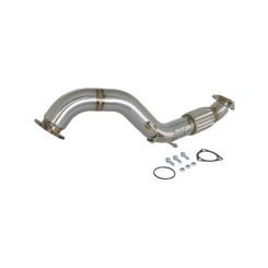 AFE Twisted Steel 3in Rear Down-Pipe/Mid Pipe 2017+ For Honda Civic T