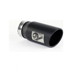 AFE Power Diesel Exhaust Tip Black- 4" In x 5 out X 12" Long Bolt