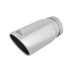 AFE Universal Bolt On Exhaust Tip Polished 5in Inlet x 6in Outlet