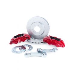 Alcon 2010+ For Ford F-150 347x36mm Rotors 6-Piston Red Front Brak