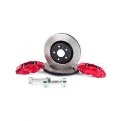 Alcon 07+ For Jeep JK 350x32mm Rotors 4-Piston Red Calipers Front