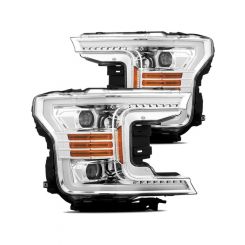 AlphaRex 18-19 For Ford F-150 PRO-Series Projector Headlights Plank Sty