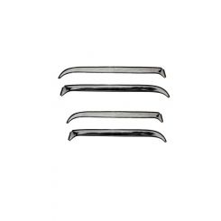AVS 76-91 For Chevy Blazer Ventshade Window Deflectors 2pc Stainless