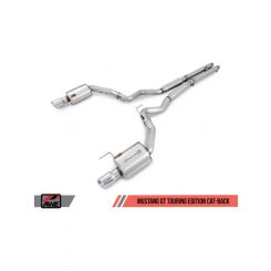 AWE Tuning S550 Mustang GT Cat-back Exhaust Touring Edition Diamond