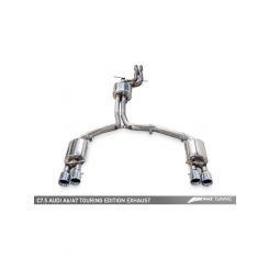 AWE Tuning For Audi C7.5 A6 3.0T Touring Edition Exhaust Quad Outle