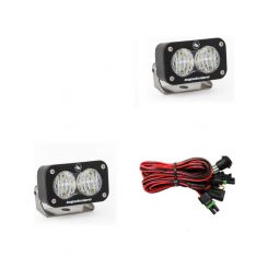 Baja Designs S2 Sport Wide Cornering Pattern Pair LED Work Light Clear