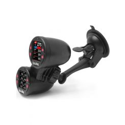 Banks Power Dual Gauge Pod Suction Mount For iDash 1.8 And 52mm Gauges