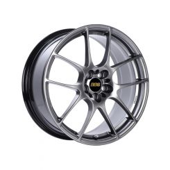 BBS RF 18x8 5x112 ET45 Diamond Black Wheel -82mm PFS/Clip Required