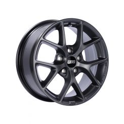 BBS SR 16x7 5x120 ET36 Satin Grey Wheel -82mm PFS/Clip Required