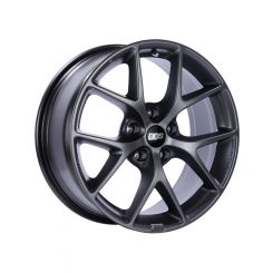 BBS SR 18x8 5x114.3 ET40 Satin Grey Wheel -82mm PFS/Clip Required