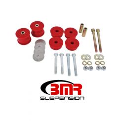 BMR 15-17 S550 Mustang Differential Bushing Kit Polyurethane Red