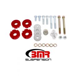 BMR 15-17 S550 Mustang Differential Lockout Bushing Kit Polyurethane Red