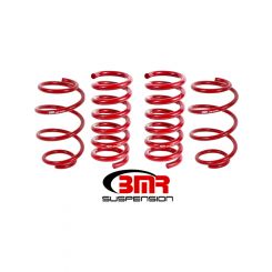 BMR 15-17 S550 Mustang Performance Version Lowering Springs Set Of 4 Red