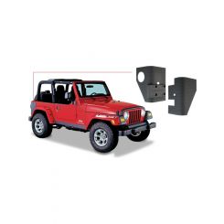 Bushwacker 97-06 For Jeep Wrangler Trail Armor Rear Corners Black
